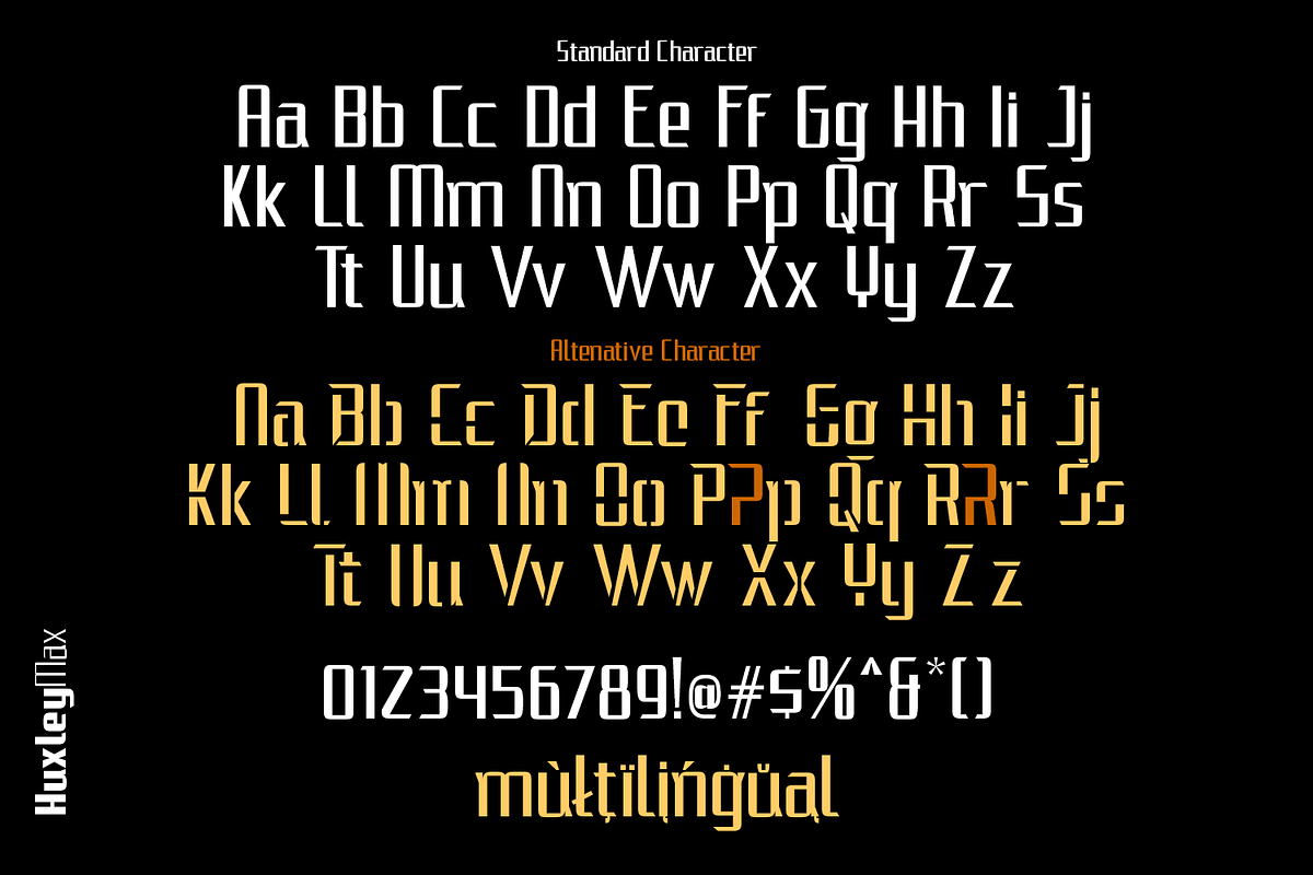 HuxleyMax, a Sans Serif Font by TypeClassHeroes (Photo 9 of 9)