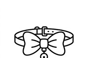 49 Christmas Pet Accessories Icons, an Outline Icon by adenpinkstore (Thumbnail 5 of 23)