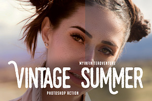 Vintage Summer Photoshop Action