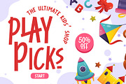 Romelly Letters - Playful Font, a Font by Novitype (Thumbnail 5 of 13)