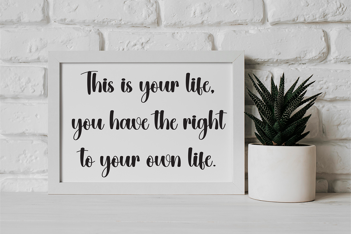 Butterfly | Script Font, a Handwritten Font by Scratchones (Photo 3 of 9)