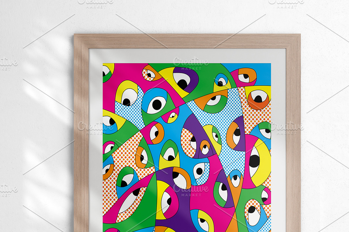 Printable Art All eyes on me, a Decorative Illustration by DutchDigitalDesign (Photo 3 of 3)