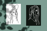 Woman Minimal Line Art Collection, an Illustration by velychko.ua (Thumbnail 15 of 18)