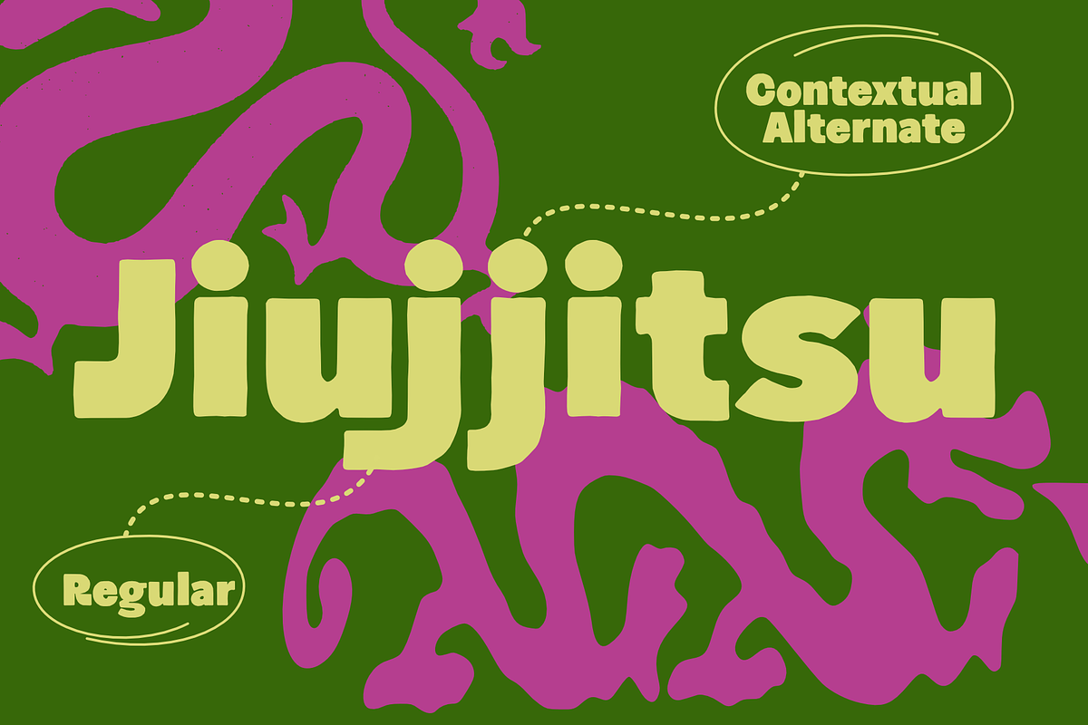 Plumo - Playful Chunky Display Font, a Sans Serif Font by ethylene.creative (Photo 6 of 13)
