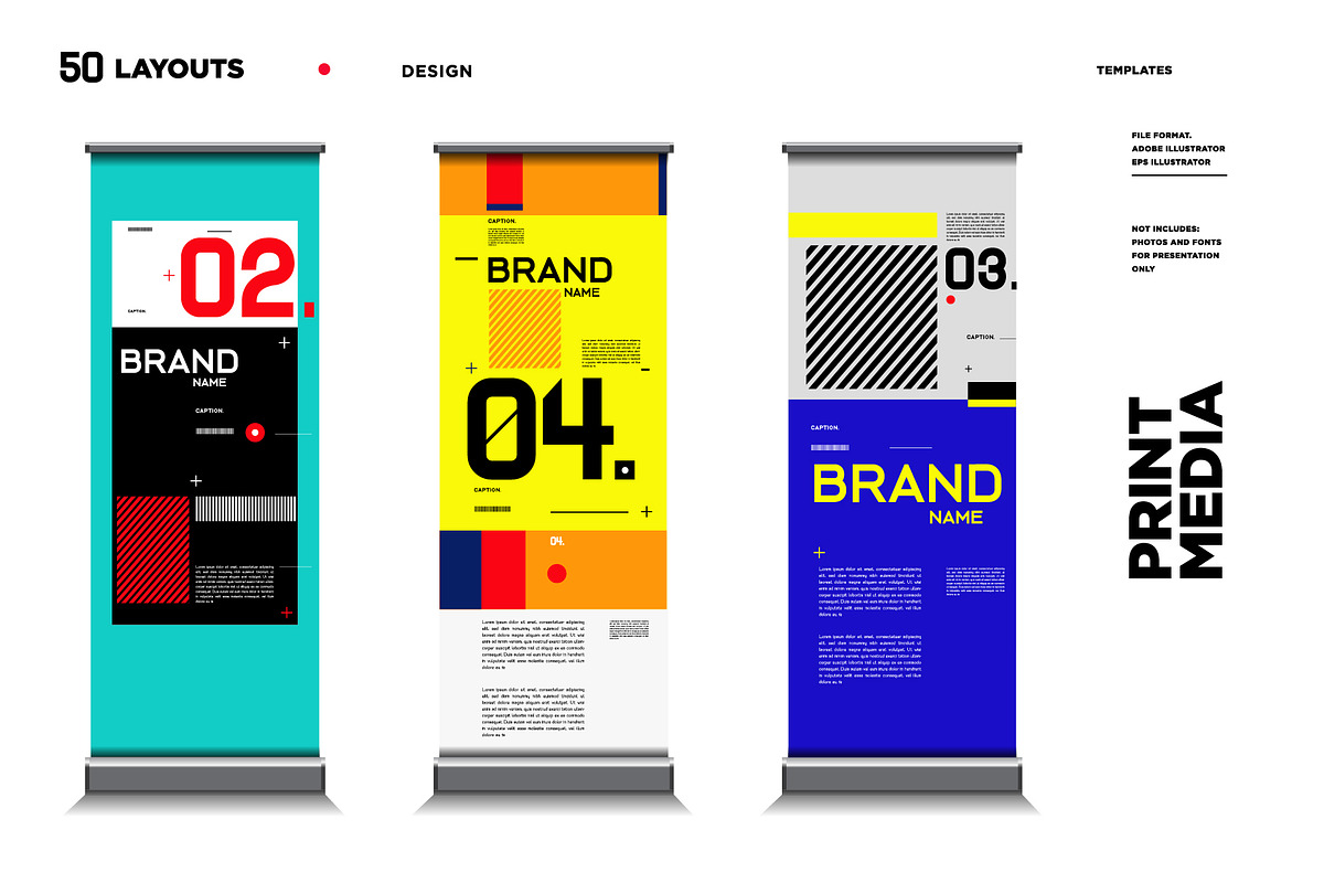 50 Modern Style Design Layout, a Magazine Template by singpentinkhappy (Photo 5 of 8)