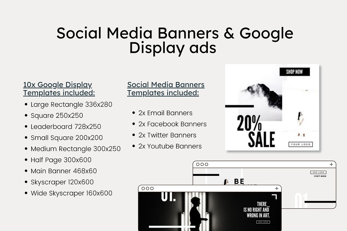 Minimalist Complete Brand Pack, a Social Media Template by Cultive Creative (Photo 10 of 11)