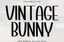 Vintage Bunny