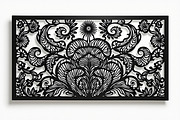 Elegant Laser-Cut Frame SVG Bundle, an Illustration by Gfx_Store (Thumbnail 5 of 7)