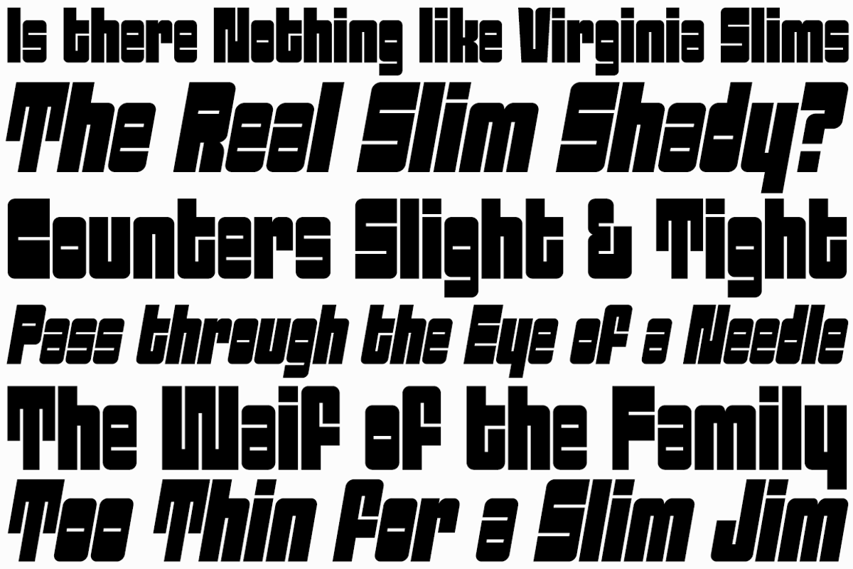 Sackem Slim Family preview 2