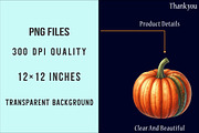 Watercolor Autumn Clipart Bundle, an Illustration by SinaCreation (Thumbnail 3 of 5)