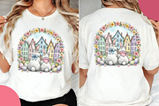 Retro Easter Bunny PNG, Bunny PNG, an Illustration by OK Design (Thumbnail 4 of 6)