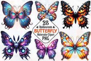 Halloween Butterfly Sublimation, an Illustration by RobertsArt