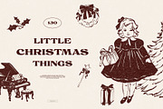 Little Christmas Things Illustration, a Seasonal Illustration by Feelsoul (Thumbnail 1 of 10)