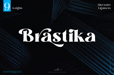 Brastika - Elegant Modern Serif Font
