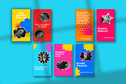 Retro Social Media story Kit, a Social Media Template by Artisan Vibes (Thumbnail 5 of 7)