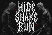 BlekMary | Black Metal Font, a Blackletter Font by Denustudios (Thumbnail 5 of 12)