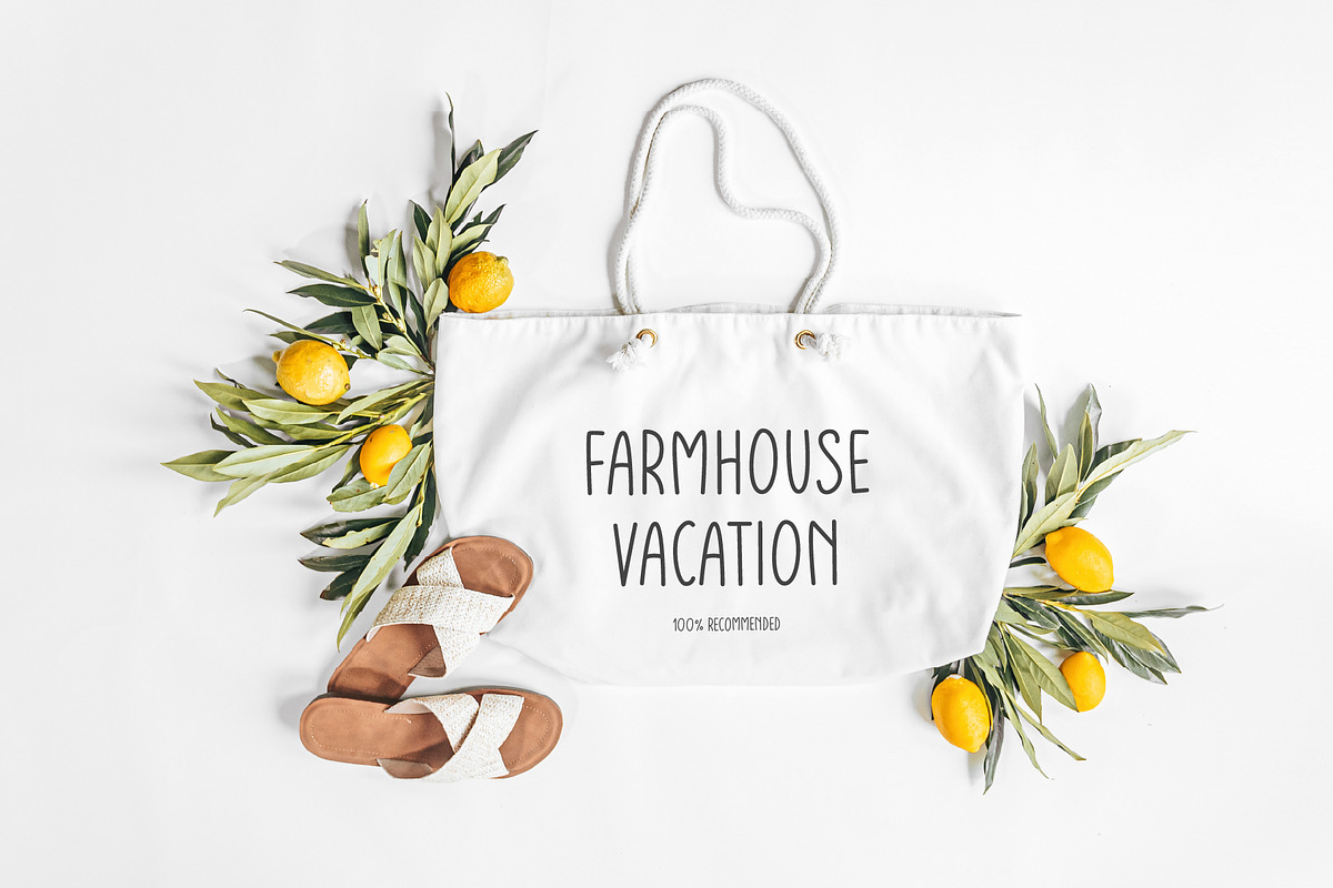 Farmhouse Lemonade, Tall Skinny Font, a Handwritten Font by Kaya Fonts (Photo 9 of 24)
