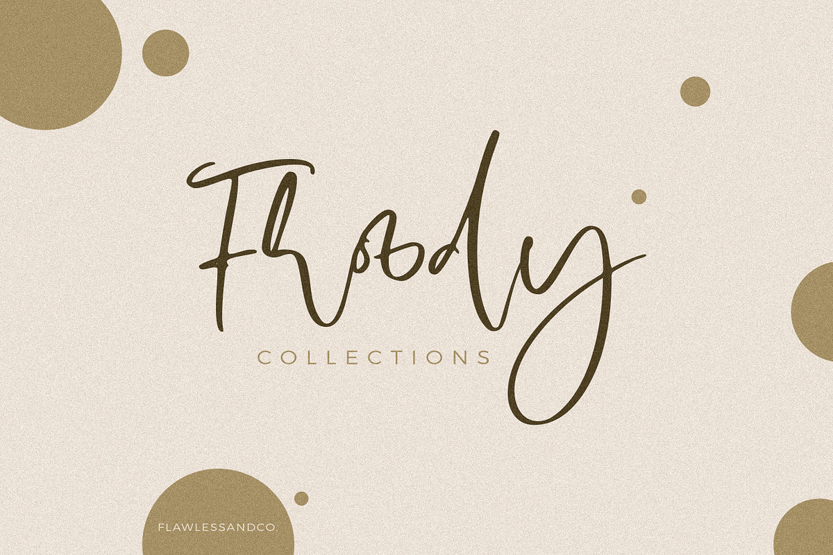 Monday Script, a Script Font by Flawless And Co (Photo 7 of 8)