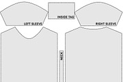 T-Shirt Mock-Up, an Object 3D Model by Studio Ochi (Thumbnail 8 of 8)