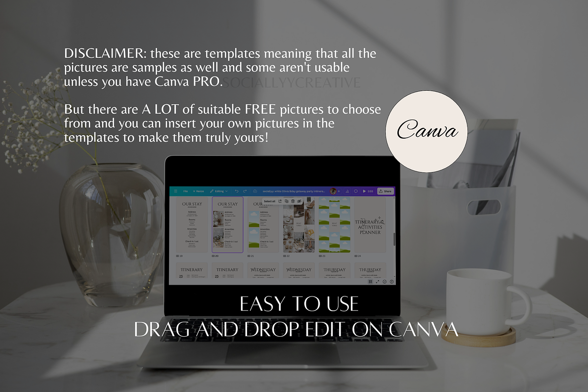 Birthday Itinerary Template, a Social Media Template by SociallyyCreative (Photo 8 of 10)