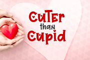 Quite Smitten Font, a Serif Font by A Little Smidge (Thumbnail 5 of 5)