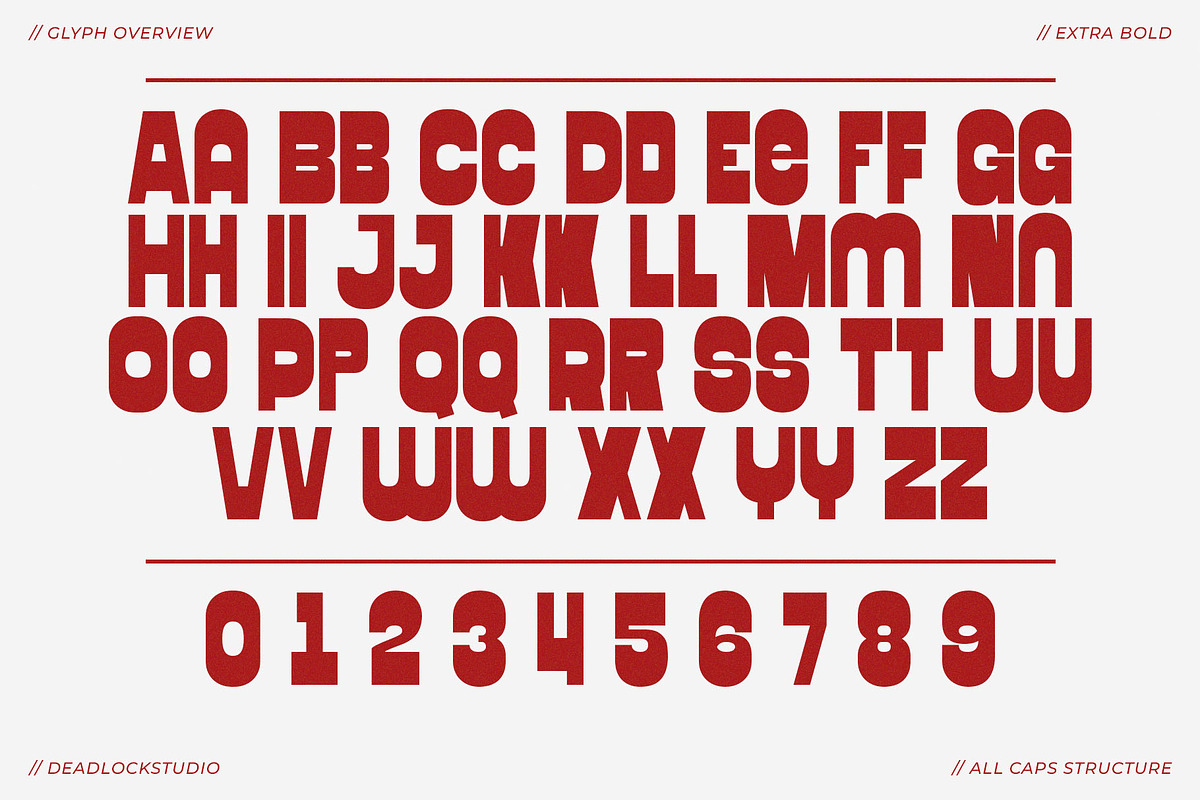 Bulwark, a Sans Serif Font by deadlock studio (Photo 10 of 14)