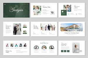 Insignia - Wedding GoogleSlides