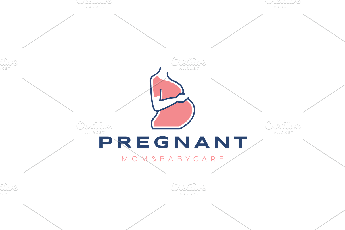 Pregnant icon template illustration, a Branding & Logo Template by Dyn Studio (Photo 2 of 2)