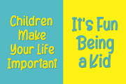Kids Place, a Sans Serif Font by sabrcreative (Thumbnail 6 of 9)