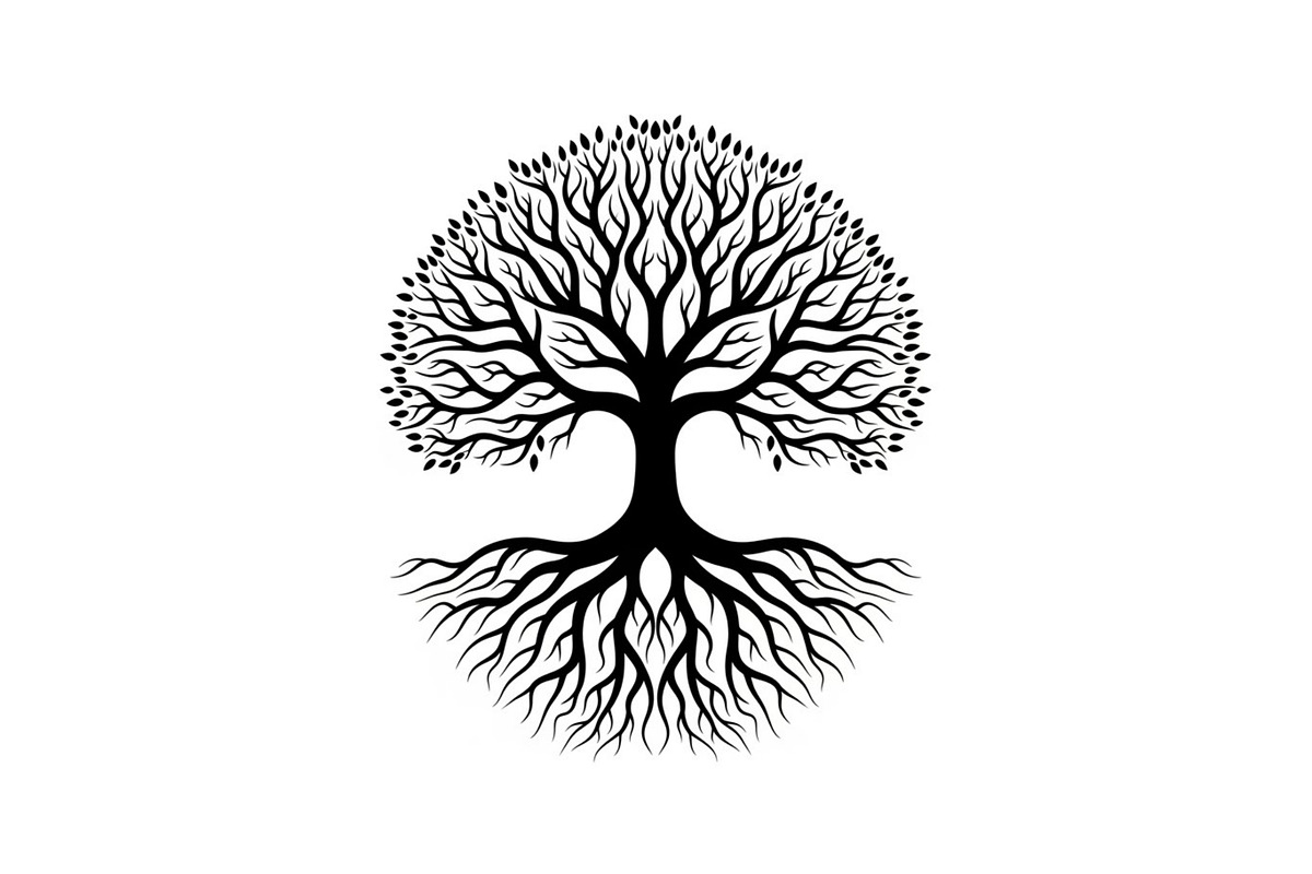 Decorative Tree of Life Vector Set, an Illustration by Creativeshirt (Photo 4 of 13)