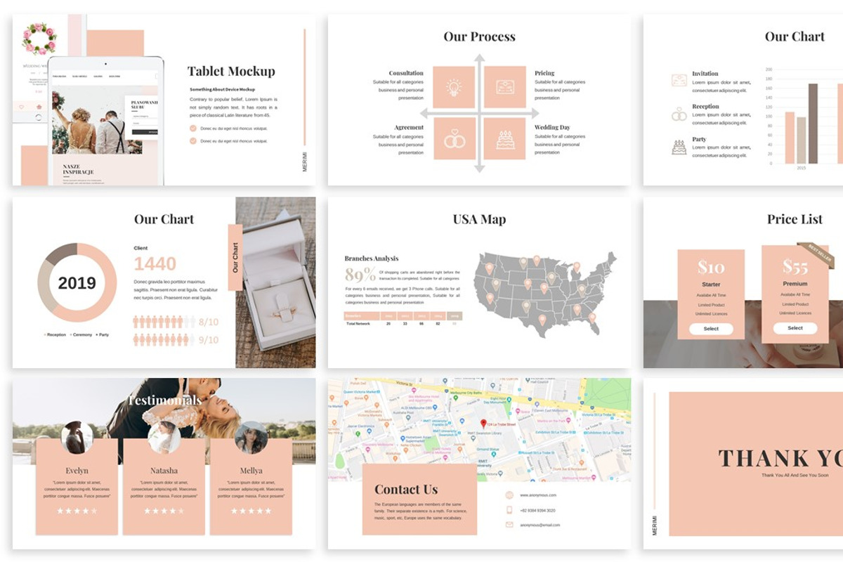 Merimi - Wedding Google Slides, a Presentation Template by SlideFactory (Photo 4 of 4)