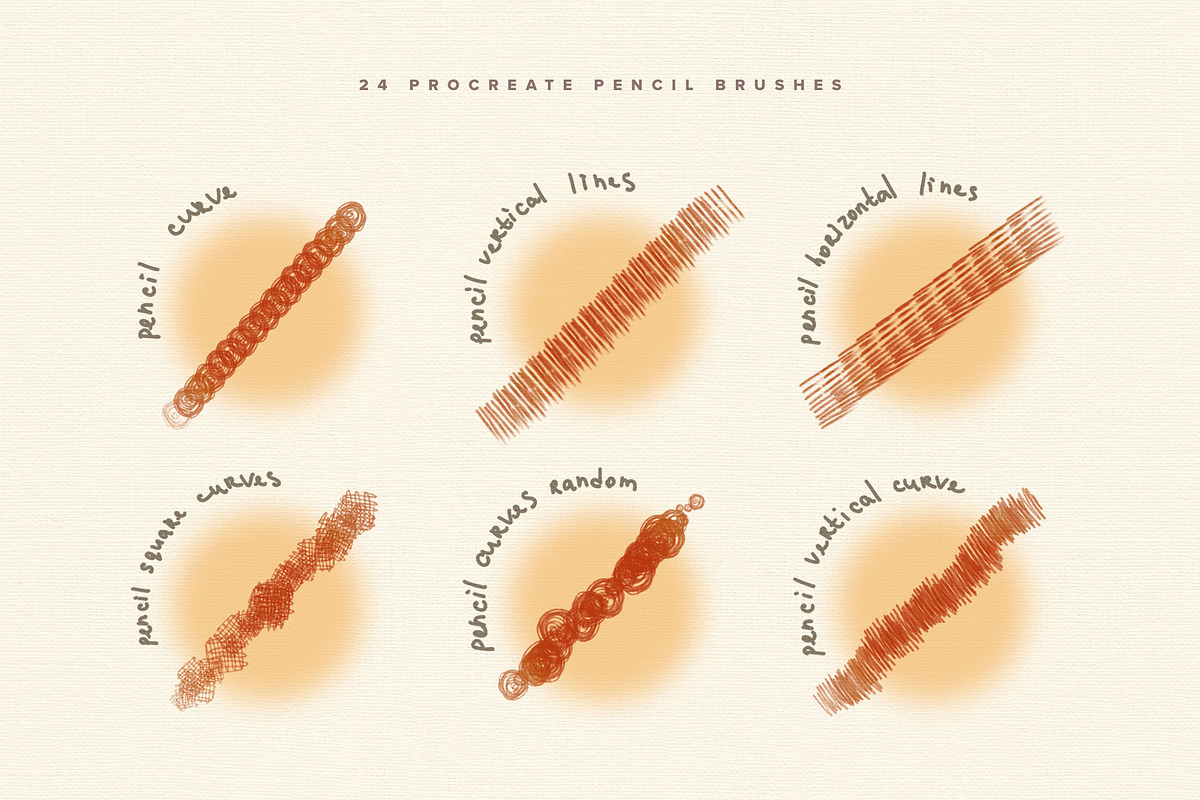 Procreate Pencil Brushes, a Brush Add-On by Creative Veila (Photo 7 of 10)