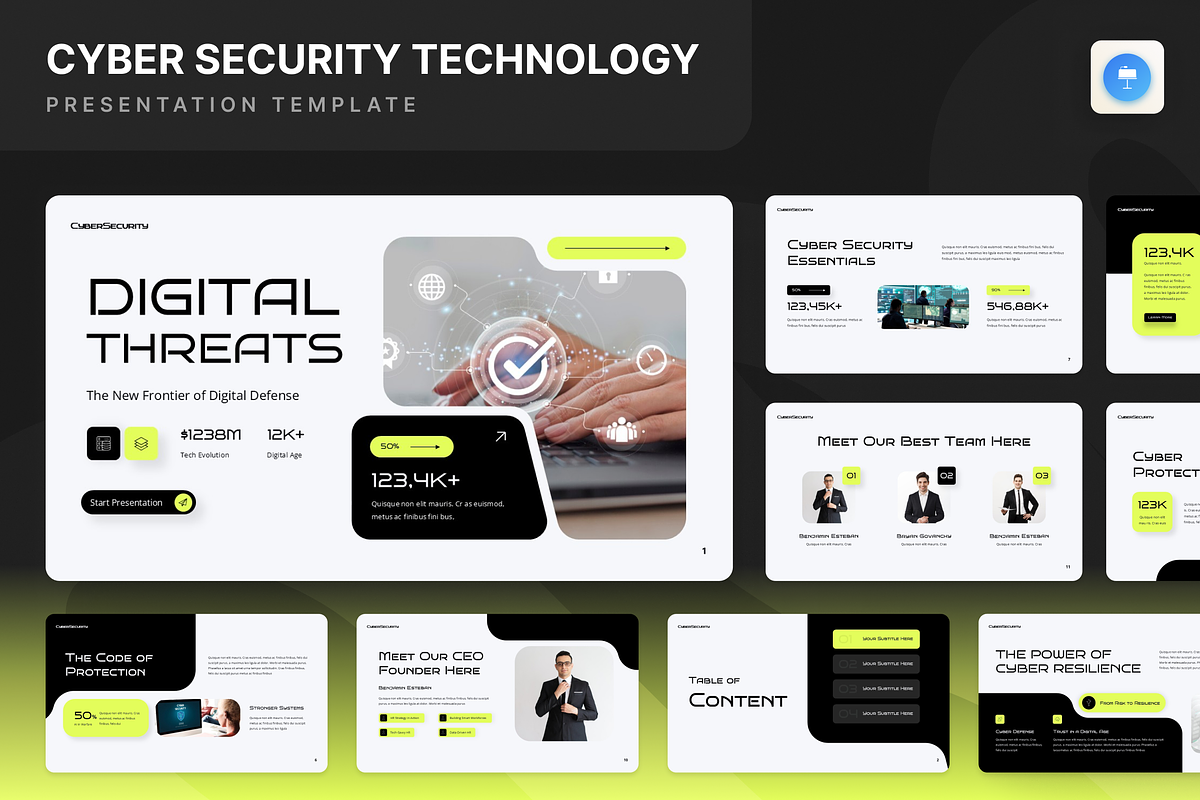 E-Commerce Annual Report Keynote, a Presentation Template by Annora Studio (Photo 1 of 7)
