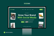 Markora - Social Media Marketing, a WordPress Template by SLAB! Design (Thumbnail 3 of 5)