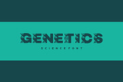Collection of Science Genetic Font, a Branding & Logo Template by Lucky Creative (Thumbnail 2 of 4)