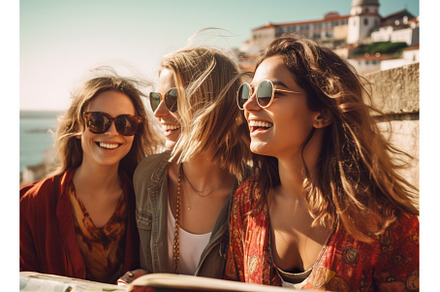 Three Women's Vibrant Escape - Latin, a Person Photo by Manu Reyes