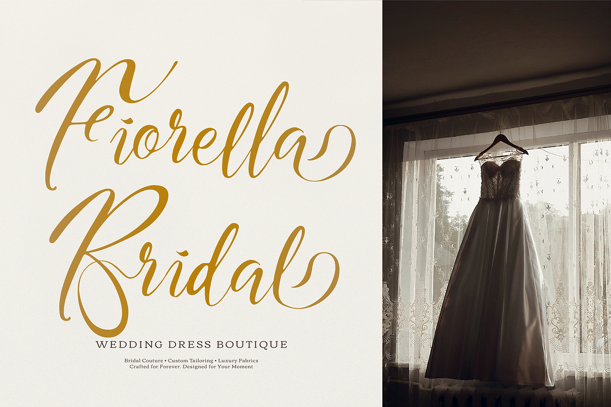 Nomesyl Bridella Beauty Calligraphy, a Script Font by Denustudios (Photo 9 of 12)