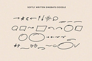 Softly Written Cozy Handwriting, a Handwritten Font by Littlehand (Thumbnail 7 of 12)