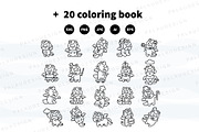 Pegasus Character Bundle, an Animal Illustration by Palau (Thumbnail 7 of 8)