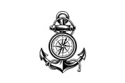 Nautical Anchor Compass Bundle, an Illustration by Creativeshirt (Thumbnail 30 of 31)