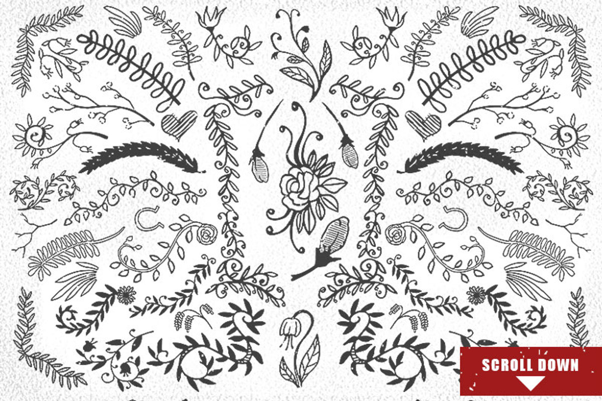800+ Unique Hand-Sketched Elements, an Illustration by ESMedia24 (Photo 3 of 4)