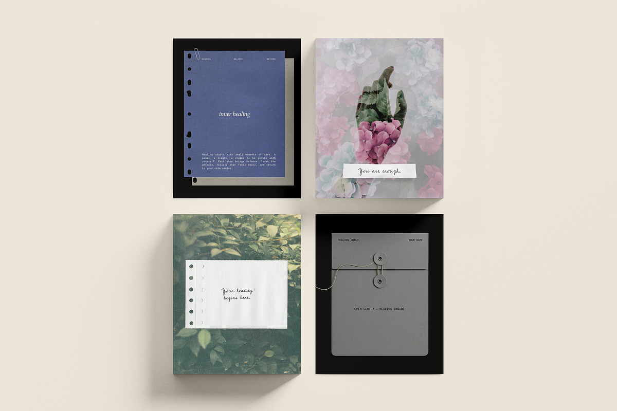 Healing Coach Social Kit preview 7