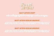 Sweet Autumn Font Duo, a Script Font by etigletters (Thumbnail 7 of 7)