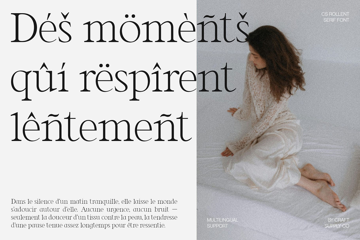 CS Rollent – Classic Serif Font, a Serif Font by Craft Supply Co. (Photo 7 of 8)