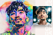 Colorful Watercolor Photo Effects, an Action Add-On by Amorjesu.com (Thumbnail 18 of 40)