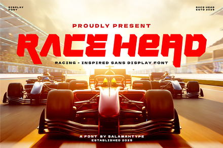 Race Head - Sports Font