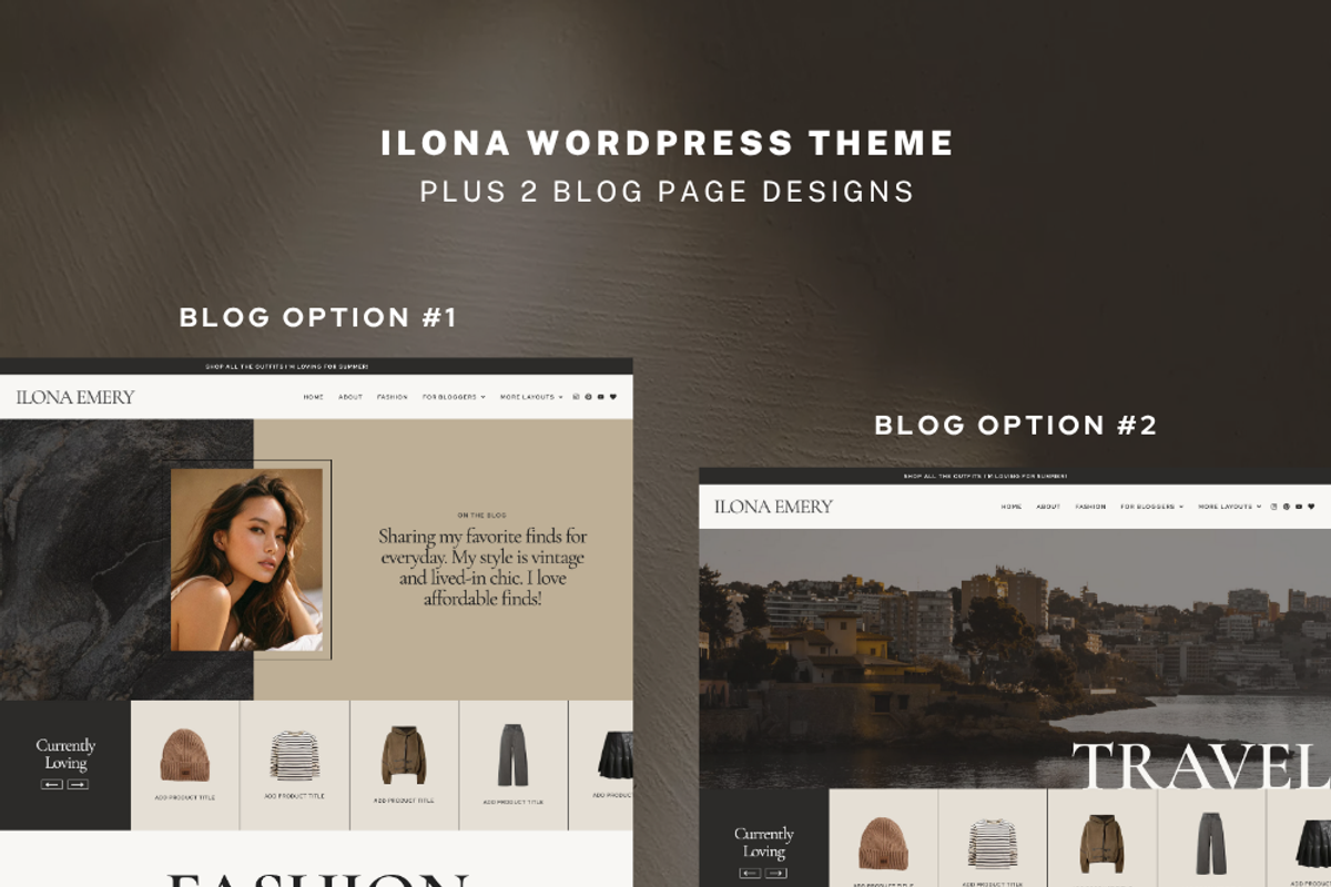 Ilona WordPress Blogging Theme, a WordPress Template by Pix & Hue (Photo 2 of 7)