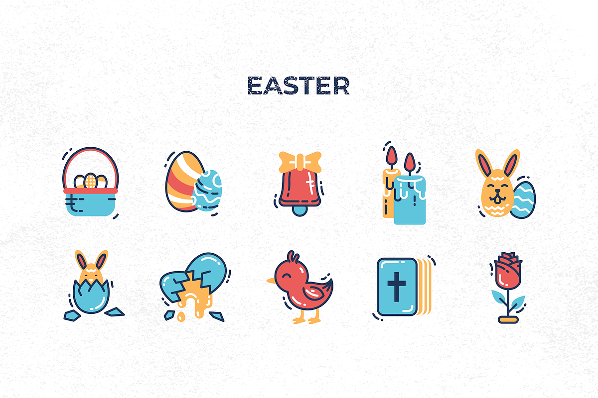 120 Holiday Icons, an Outline Icon by Flat Icons (Photo 6 of 13)