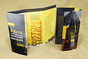 8.514 Parallel-fold Brochure Mockup, a Books & Magazine Mockup by Vectogravic Design (Thumbnail 2 of 7)