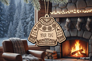 Christmas Sweater Ornaments SVG Bund, a Decorative Illustration by svgocean (Thumbnail 7 of 9)